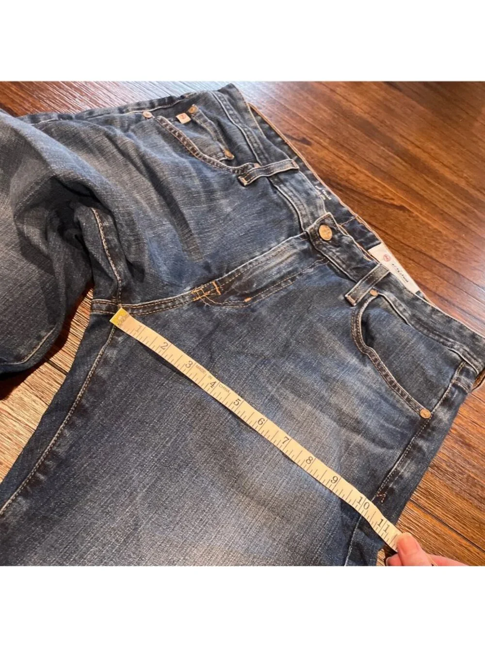 AG Tellis Modern Slim Jean Mens 32x34 9 Yrs Focal Medium Wash Stretch AG-Ed
